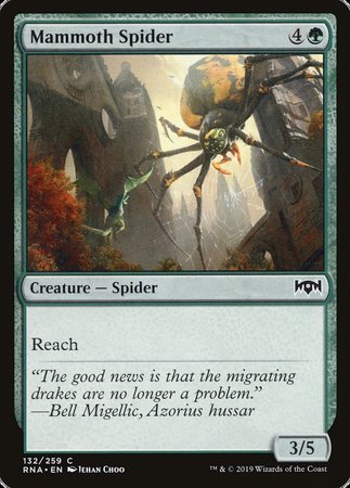 Mammoth Spider [Ravnica Allegiance] | Mindsight Gaming