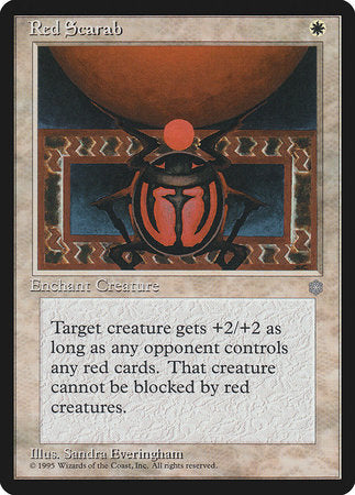 Red Scarab [Ice Age] | Mindsight Gaming
