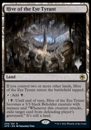 Hive of the Eye Tyrant (Promo Pack) [Dungeons & Dragons: Adventures in the Forgotten Realms Promos] | Mindsight Gaming