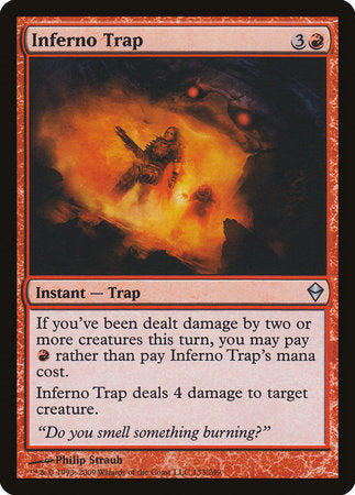 Inferno Trap [Zendikar] | Mindsight Gaming