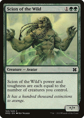 Scion of the Wild [Modern Masters 2015] | Mindsight Gaming