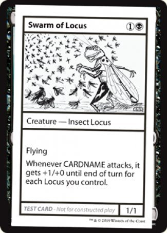 Swarm of Locus (2021 Edition) [Mystery Booster Playtest Cards] | Mindsight Gaming