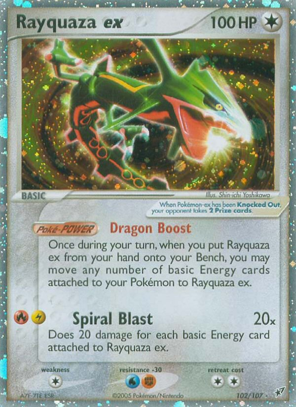 Rayquaza ex (102/107) [EX: Deoxys] | Mindsight Gaming