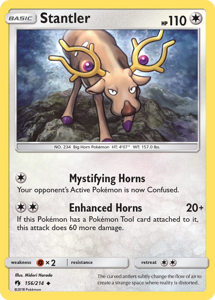 Stantler (156/214) [Sun & Moon: Lost Thunder] | Mindsight Gaming