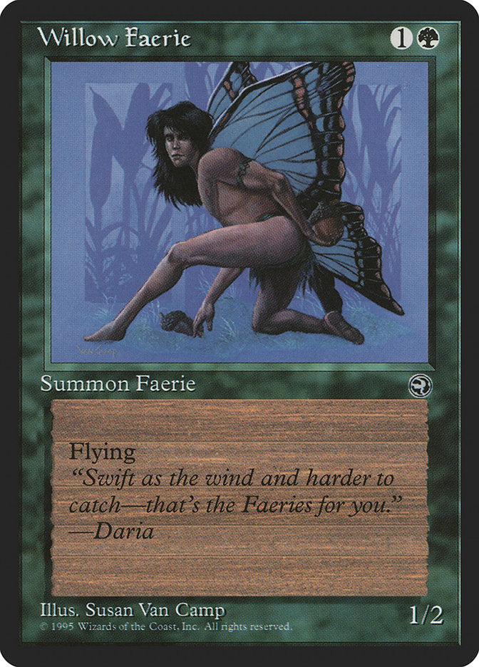 Willow Faerie (Daria Flavor Text) [Homelands] | Mindsight Gaming