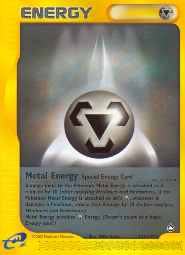 Metal Energy (143/147) [Aquapolis] | Mindsight Gaming