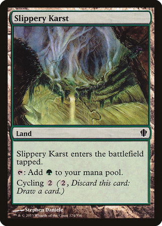 Slippery Karst [Commander 2013] | Mindsight Gaming