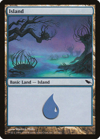 Island (287) [Shadowmoor] | Mindsight Gaming