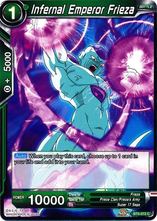 Infernal Emperor Frieza (BT5-072) [Miraculous Revival] | Mindsight Gaming