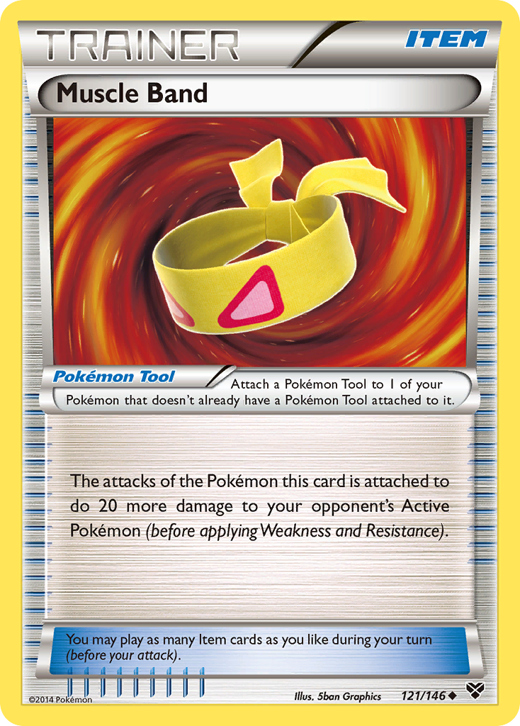 Muscle Band (121/146) [XY: Base Set] | Mindsight Gaming