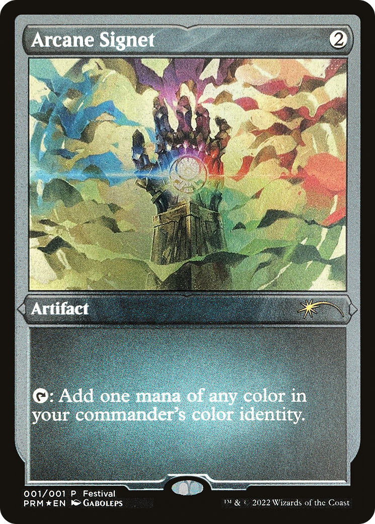 Arcane Signet (Foil Etched) [30th Anniversary Promos] | Mindsight Gaming