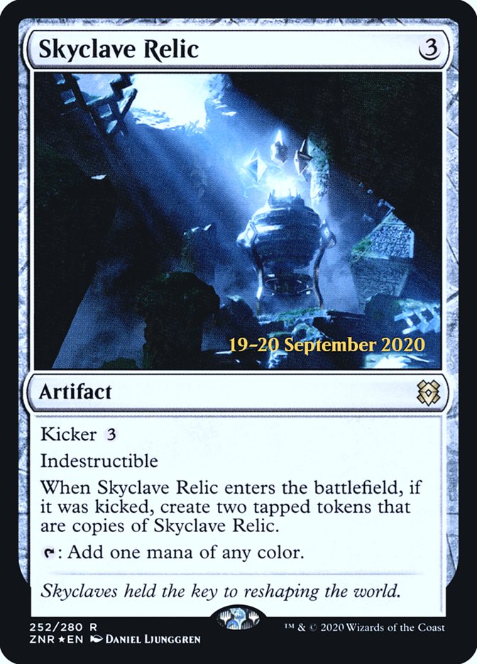 Skyclave Relic  [Zendikar Rising Prerelease Promos] | Mindsight Gaming