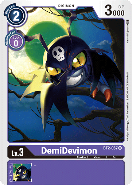 DemiDevimon [BT2-067] [Release Special Booster Ver.1.0] | Mindsight Gaming