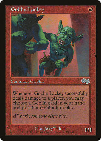 Goblin Lackey [Urza's Saga] | Mindsight Gaming