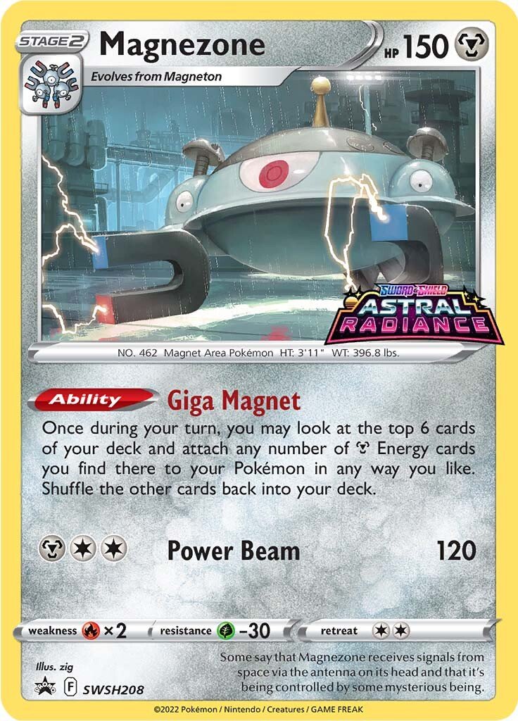 Magnezone (SWSH208) [Sword & Shield: Black Star Promos] | Mindsight Gaming