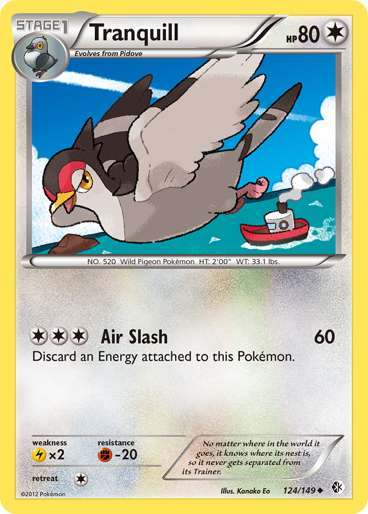 Tranquill (124/149) [Black & White: Boundaries Crossed] | Mindsight Gaming