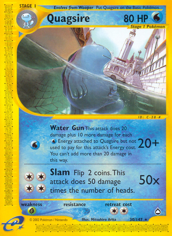 Quagsire (30/147) [Aquapolis] | Mindsight Gaming