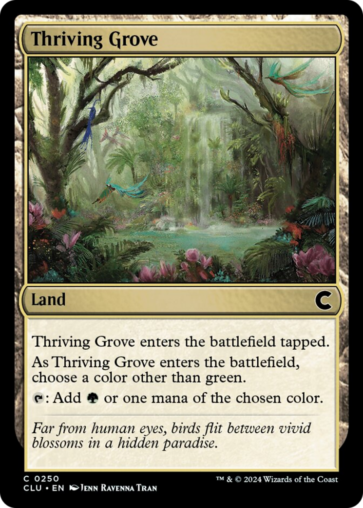 Thriving Grove [Ravnica: Clue Edition] | Mindsight Gaming