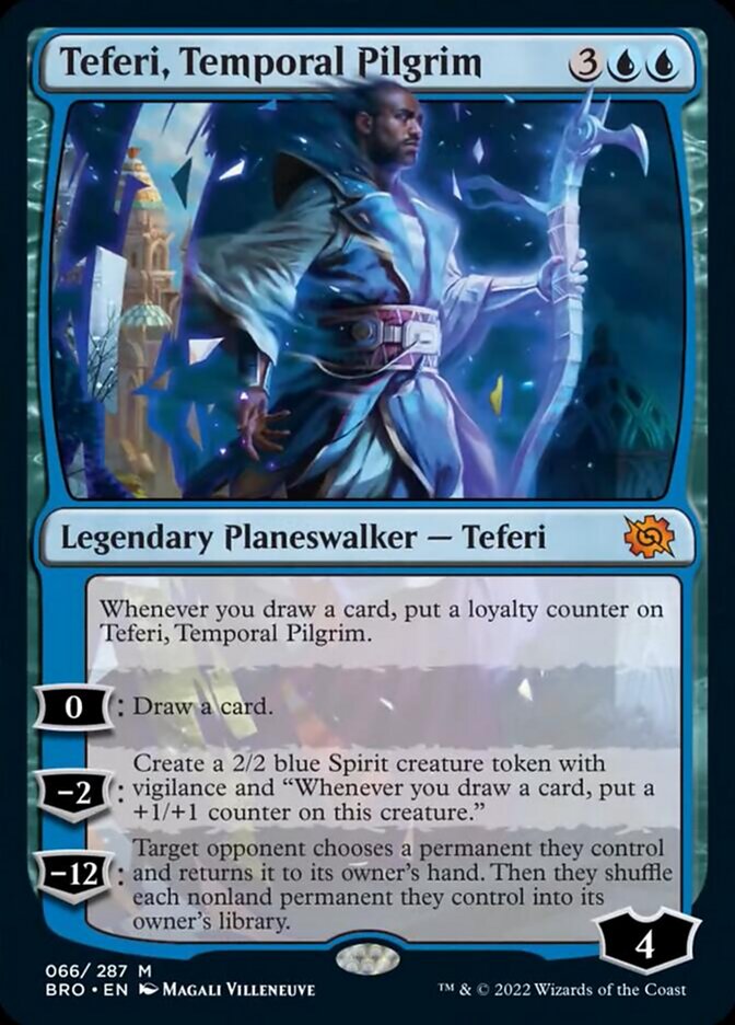 Teferi, Temporal Pilgrim [The Brothers' War] | Mindsight Gaming