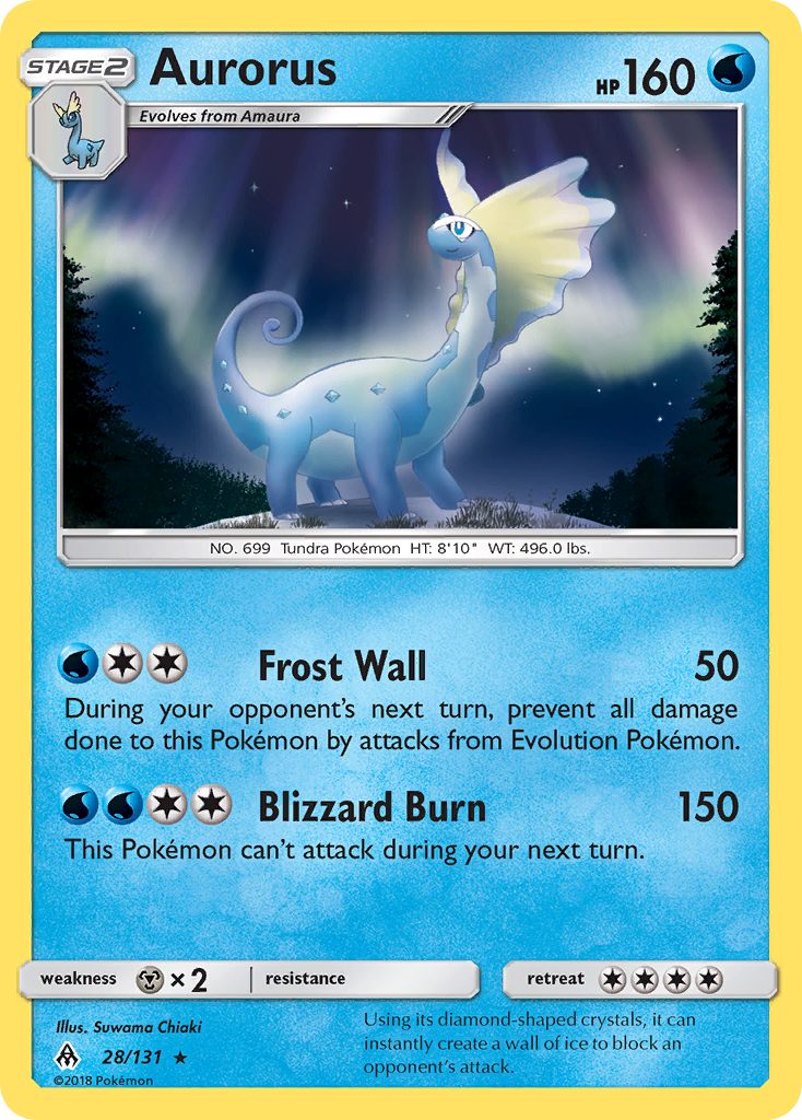 Aurorus (28/131) [Sun & Moon: Forbidden Light] | Mindsight Gaming