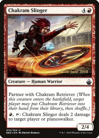 Chakram Slinger [Battlebond Promos] | Mindsight Gaming