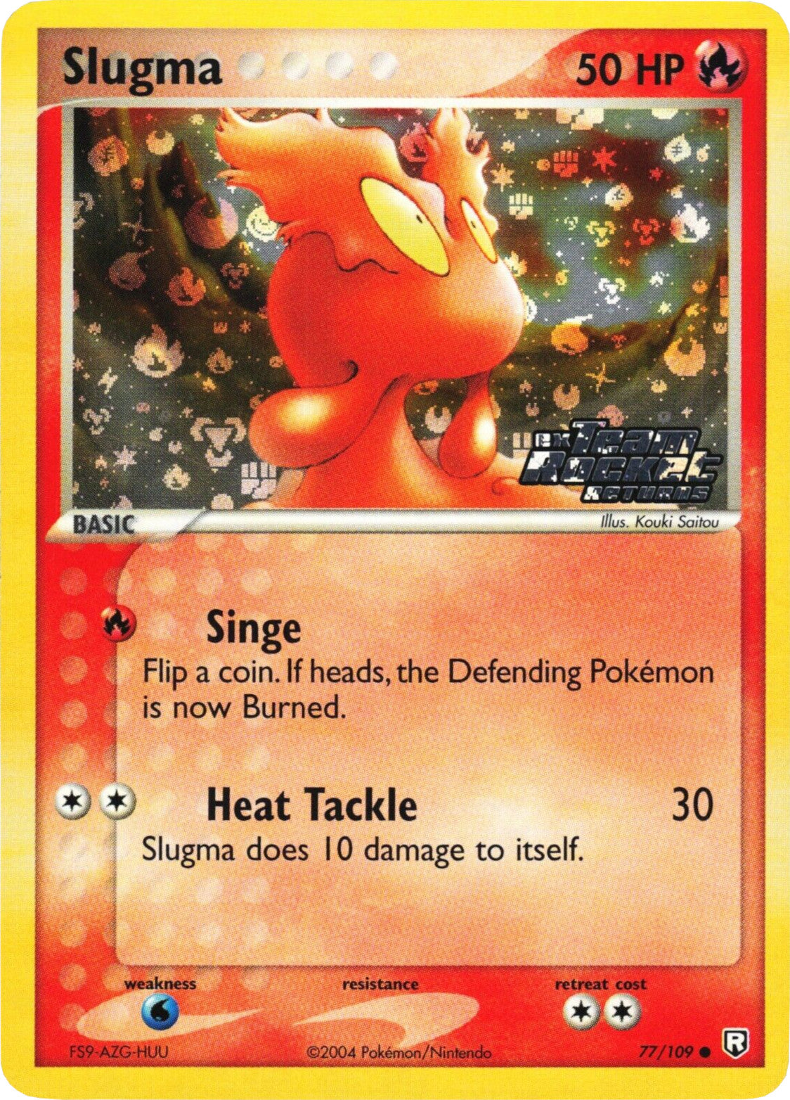 Slugma (77/109) (Stamped) [EX: Team Rocket Returns] | Mindsight Gaming