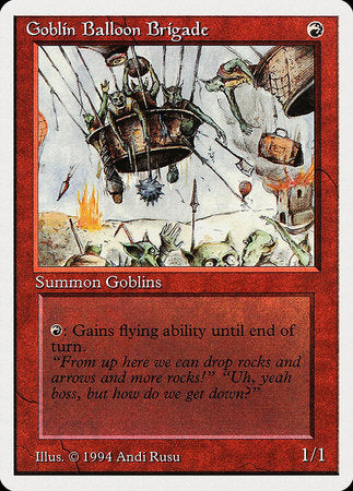 Goblin Balloon Brigade [Summer Magic / Edgar] | Mindsight Gaming