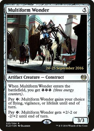 Multiform Wonder [Kaladesh Promos] | Mindsight Gaming