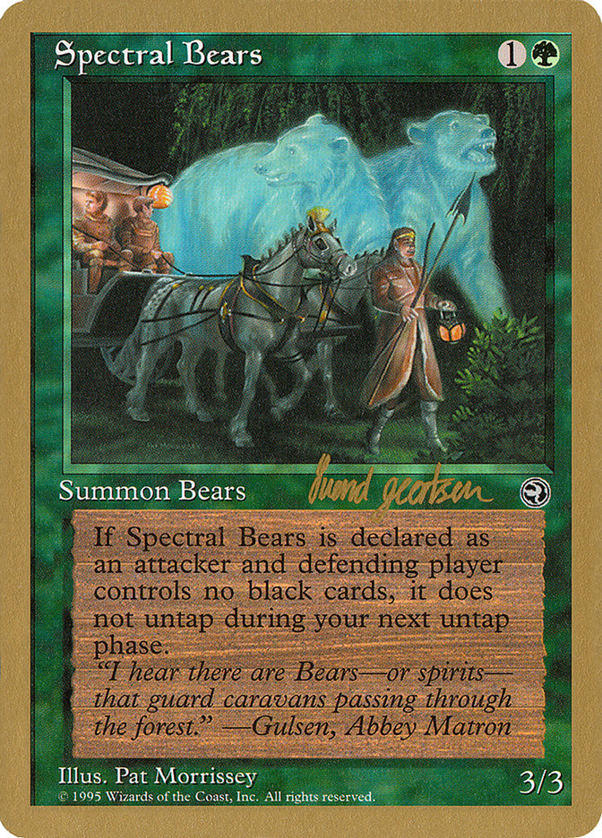 Spectral Bears (Svend Geertsen) [World Championship Decks 1997] | Mindsight Gaming