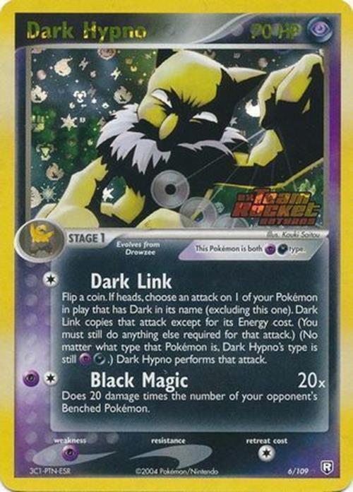 Dark Hypno (6/109) (Stamped) [EX: Team Rocket Returns] | Mindsight Gaming