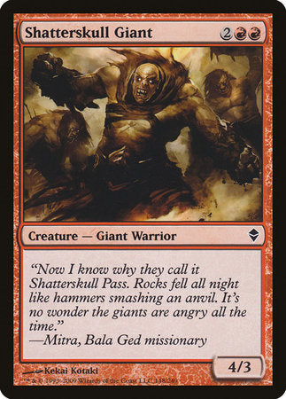 Shatterskull Giant [Zendikar] | Mindsight Gaming