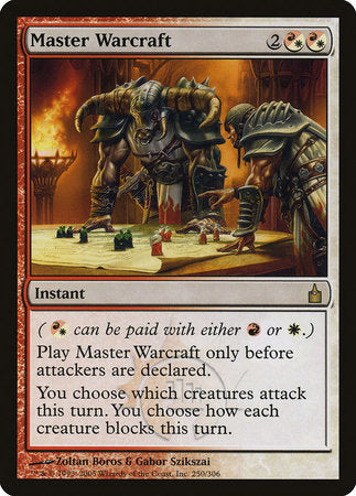 Master Warcraft [Ravnica: City of Guilds] | Mindsight Gaming