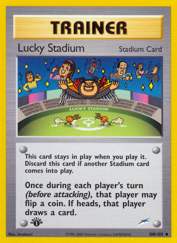 Lucky Stadium (100/105) [Neo Destiny 1st Edition] | Mindsight Gaming