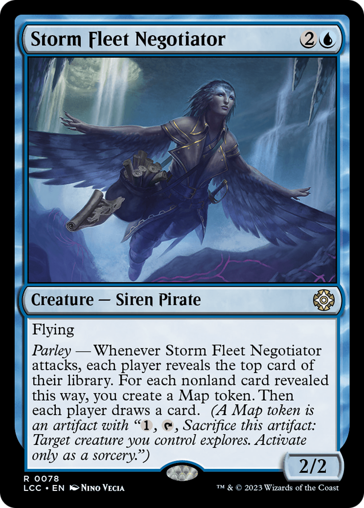 Storm Fleet Negotiator [The Lost Caverns of Ixalan Commander] | Mindsight Gaming