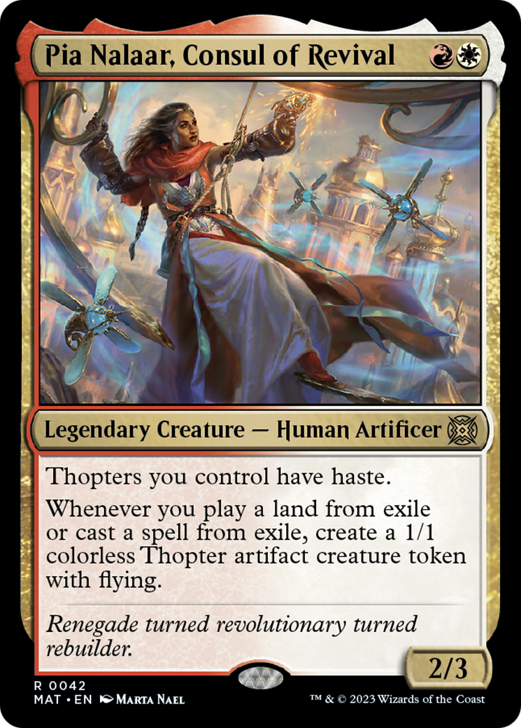 Pia Nalaar, Consul of Revival [March of the Machine: The Aftermath] | Mindsight Gaming