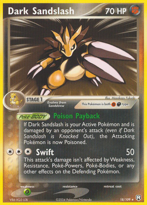 Dark Sandslash (18/109) [EX: Team Rocket Returns] | Mindsight Gaming