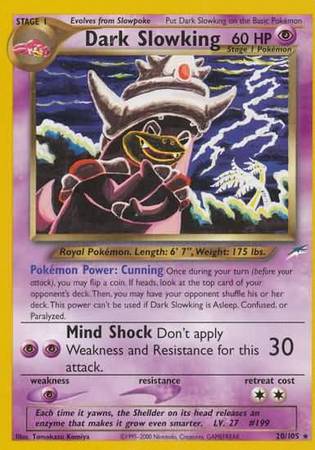 Dark Slowking (20/105) [Neo Destiny Unlimited] | Mindsight Gaming