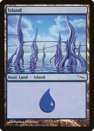 Island (293) [Mirrodin] | Mindsight Gaming