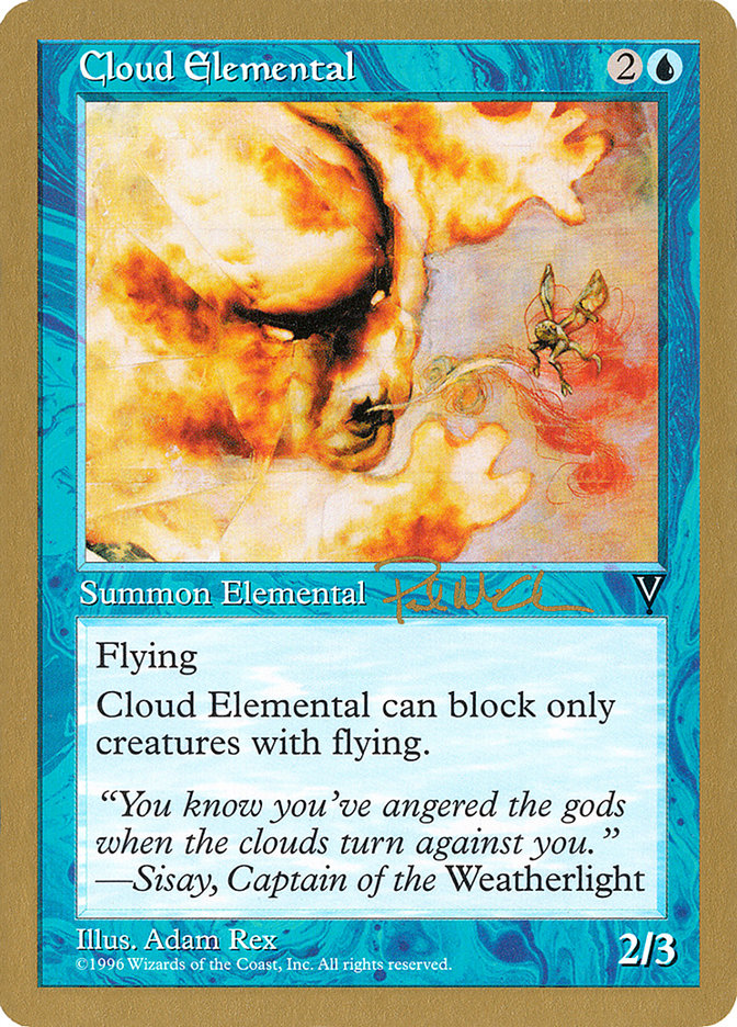 Cloud Elemental (Paul McCabe) [World Championship Decks 1997] | Mindsight Gaming