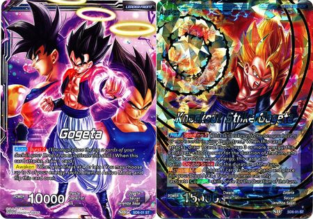 Gogeta // Knockout Strike Gogeta (Starter Deck Exclusive) (SD6-01) [Miraculous Revival] | Mindsight Gaming