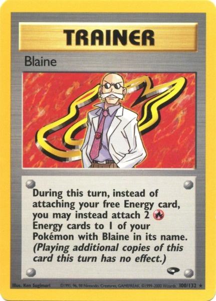 Blaine (100/132) [Gym Challenge Unlimited] | Mindsight Gaming