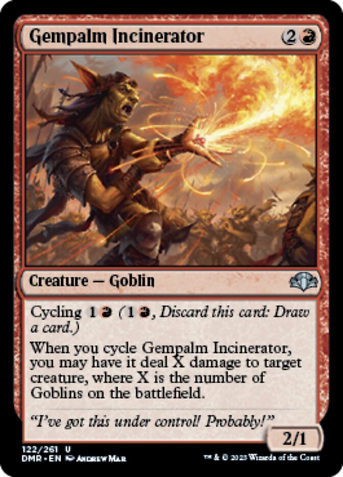 Gempalm Incinerator [Dominaria Remastered] | Mindsight Gaming