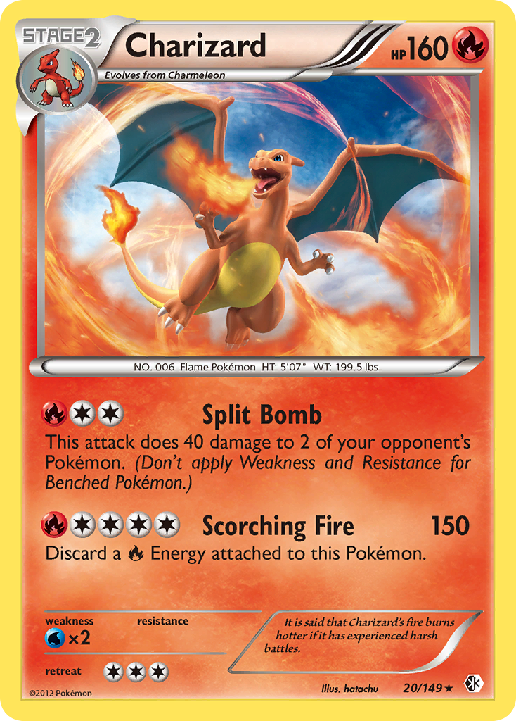 Charizard (20/149) [Black & White: Boundaries Crossed] | Mindsight Gaming