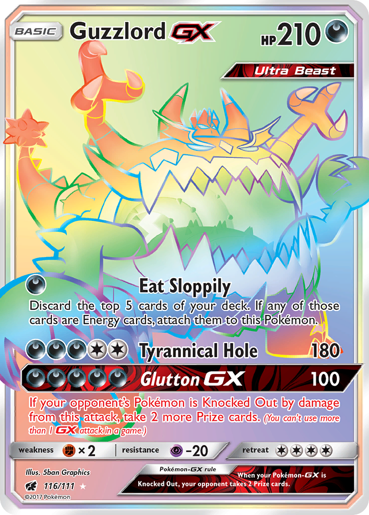 Guzzlord GX (116/111) [Sun & Moon: Crimson Invasion] | Mindsight Gaming