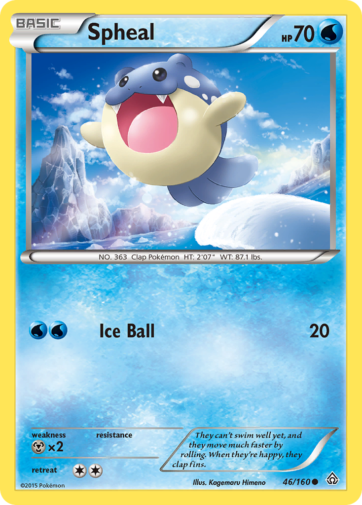 Spheal (46/160) [XY: Primal Clash] | Mindsight Gaming