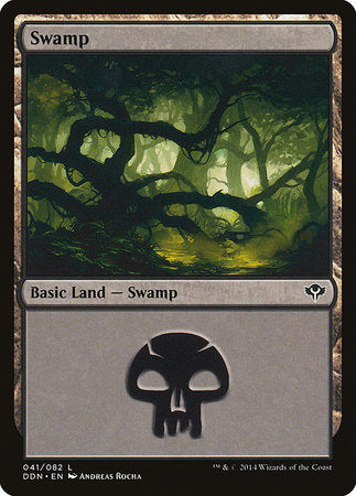 Swamp (41) [Duel Decks: Speed vs. Cunning] | Mindsight Gaming