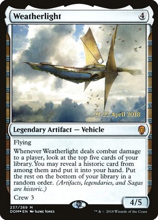 Weatherlight [Dominaria Promos] | Mindsight Gaming