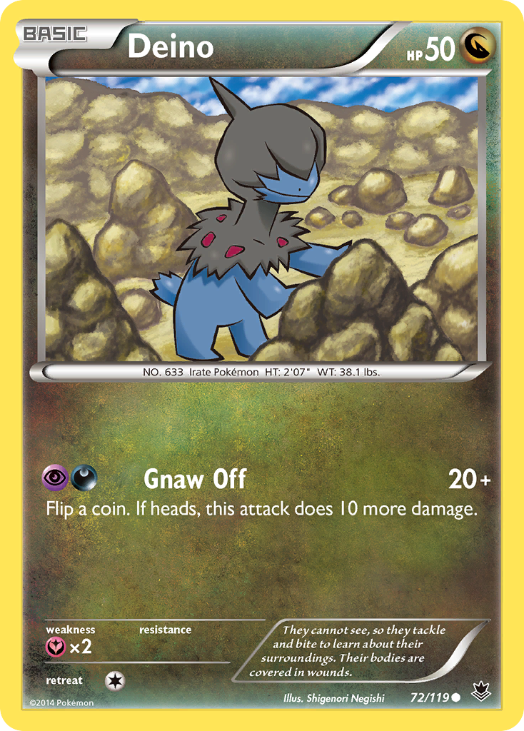 Deino (72/119) [XY: Phantom Forces] | Mindsight Gaming