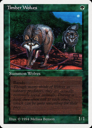 Timber Wolves [Summer Magic / Edgar] | Mindsight Gaming