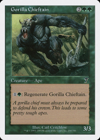 Gorilla Chieftain [Seventh Edition] | Mindsight Gaming